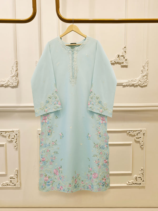 2 Piece - Embroidered Cambric Suit S115526