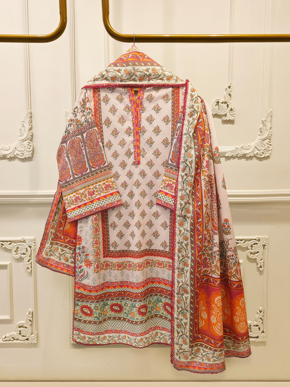 2 Piece Digital Printed Embroidered Lawn Suit S115663 Main image