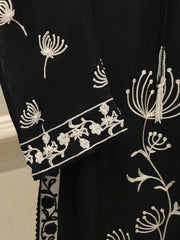3 Piece - Pure Embroidered Cotton Net Suit S114391