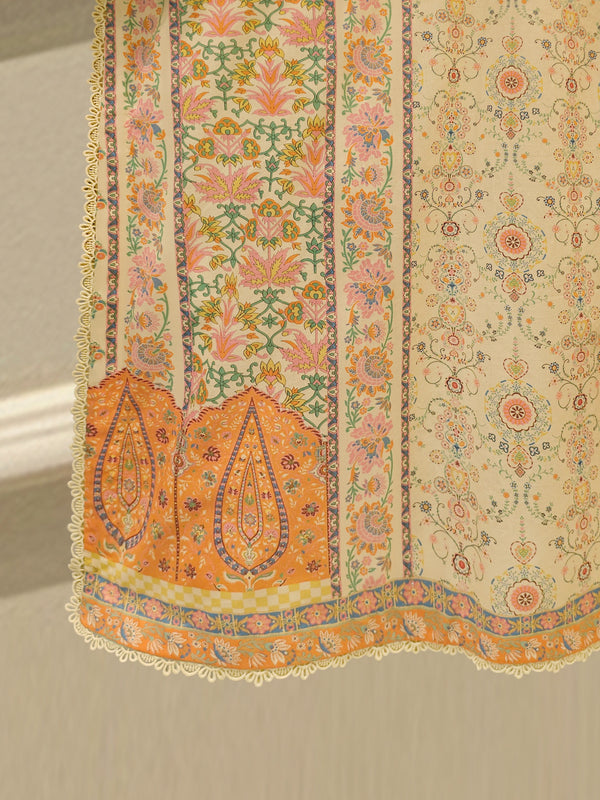 2 Piece - Digital printed Cambric Suit S115612