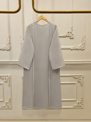 3 Piece - Pure Organza Embroidered Suit S111659