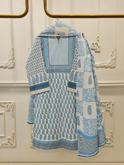 2 Piece - Digital Printed  Cambric Suit S113859