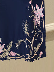 2 Piece- Pure Sheesha Silk Embroidered Suit S115147