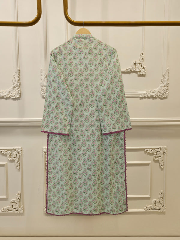 3 Piece - Digital printed Cambric Suit S115645