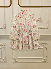 2 Piece - Digital Printed  Cambric Suit S113517