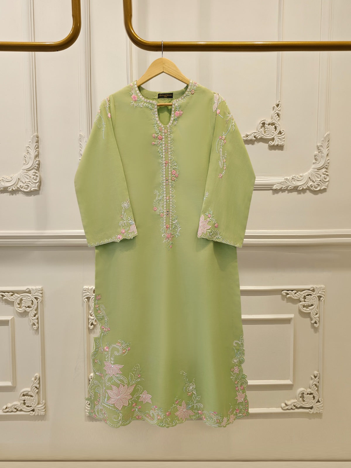 2 Piece - Embroidered Kora Cotton Suit S113807
