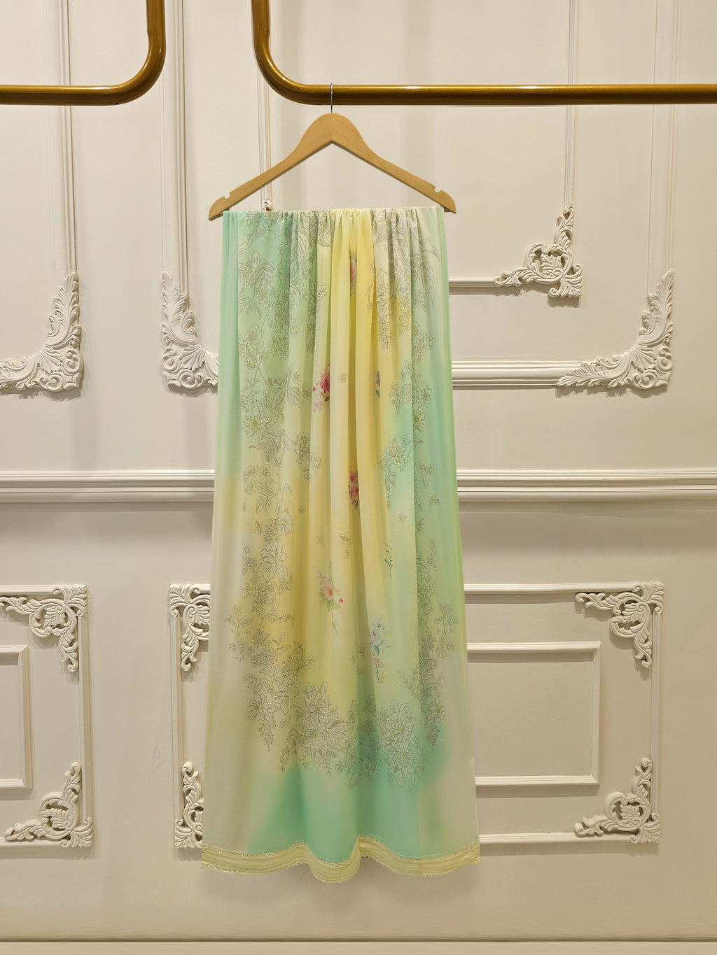 2 Piece - Digital printed Cambric Suit S115574