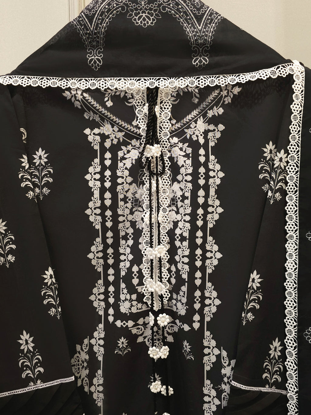 2-Piece Digital Printed Cambric Suit S114745