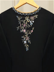 2 Piece - Embroidered Cambric Suit S114389