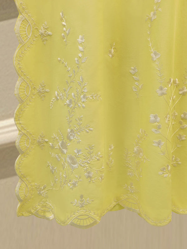 3 Piece - Embroidered Cambric Suit S114756
