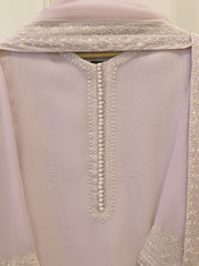 3 Piece - Pure Embroidered Cotton Net Suit S113512