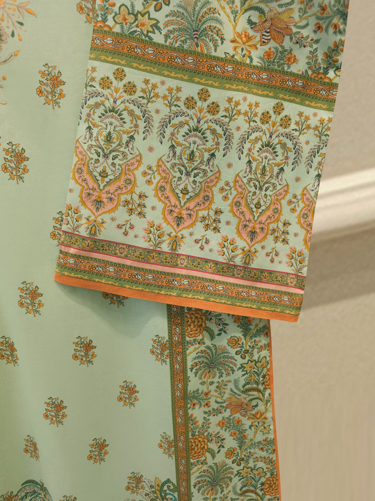 2 Piece - Digital printed Cambric Suit S115566