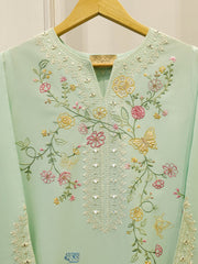2 Piece - Embroidered Cambric Suit WS00313
