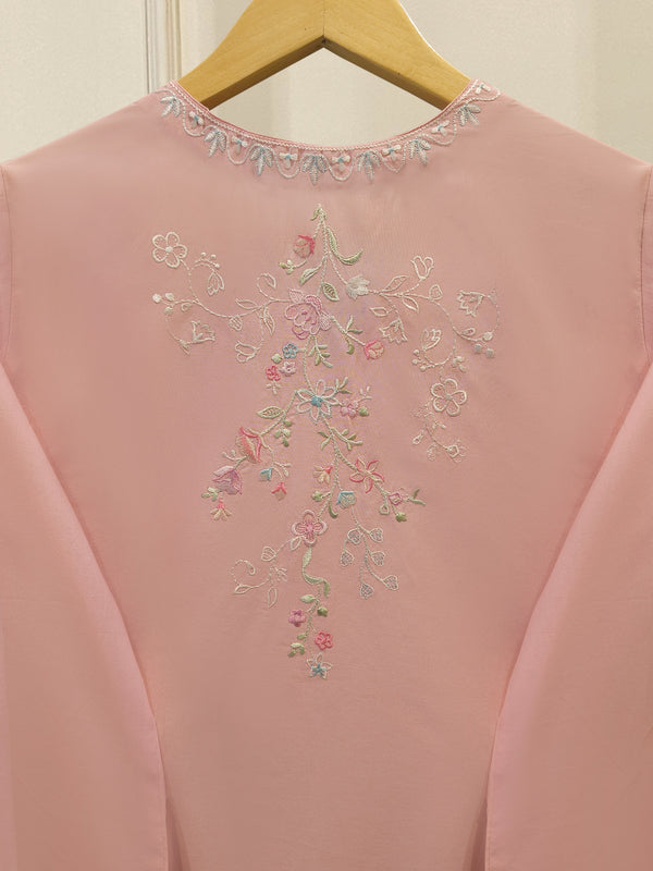 2 Piece - Embroidered Cambric Suit S115063